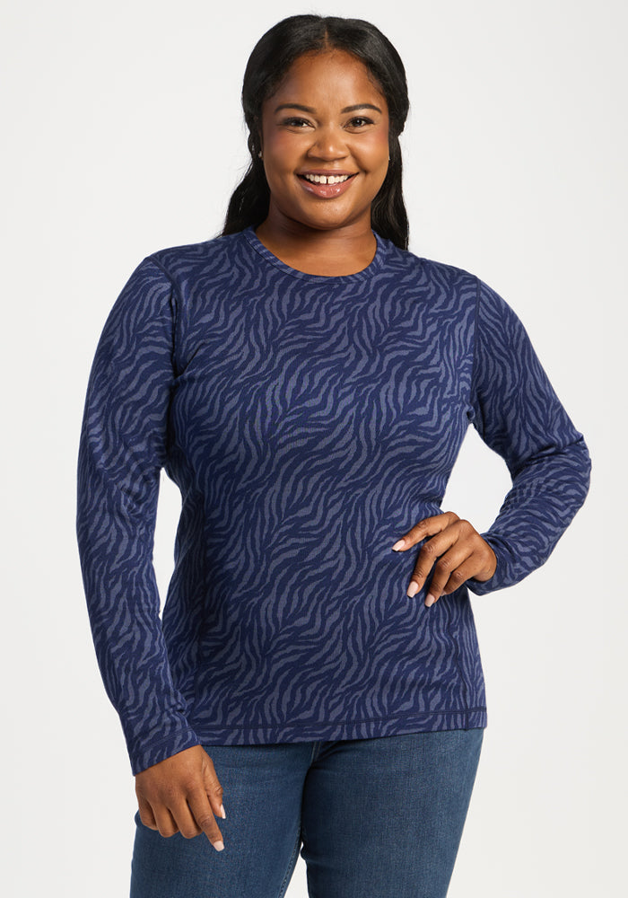 Maddie Baselayer Top - Midnight Safari