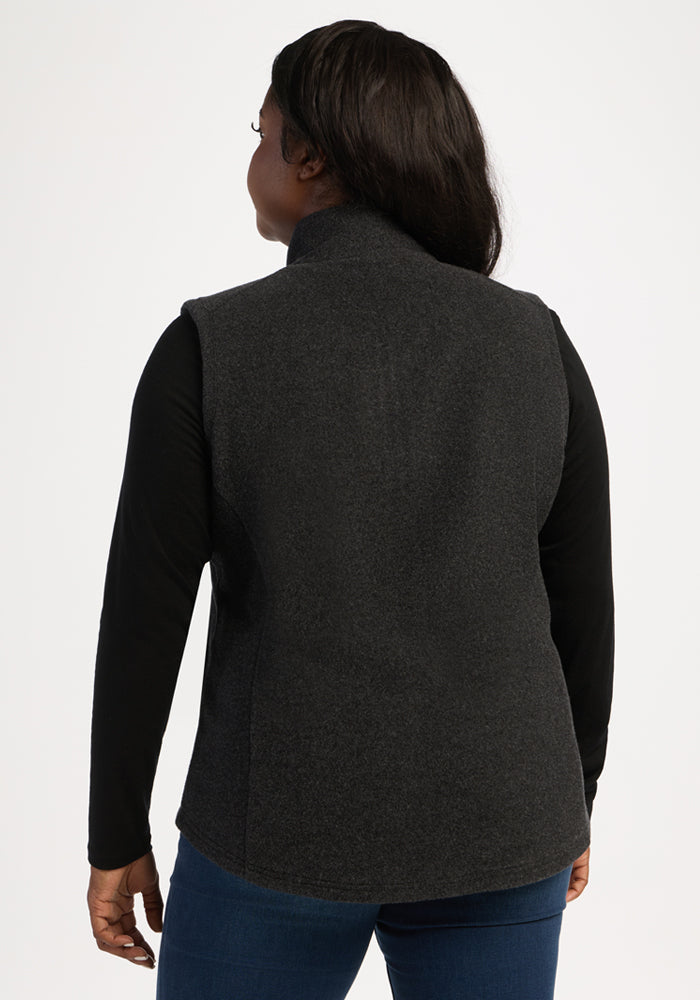 Haley Vest - Carbon Black