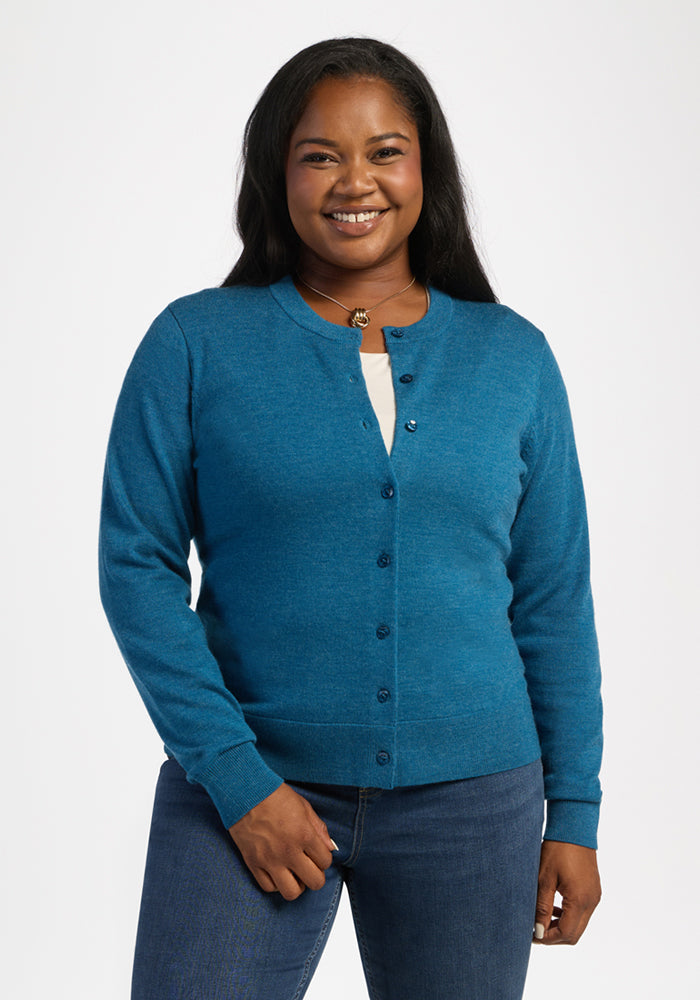 Caitlin Sweater - Blue Pine