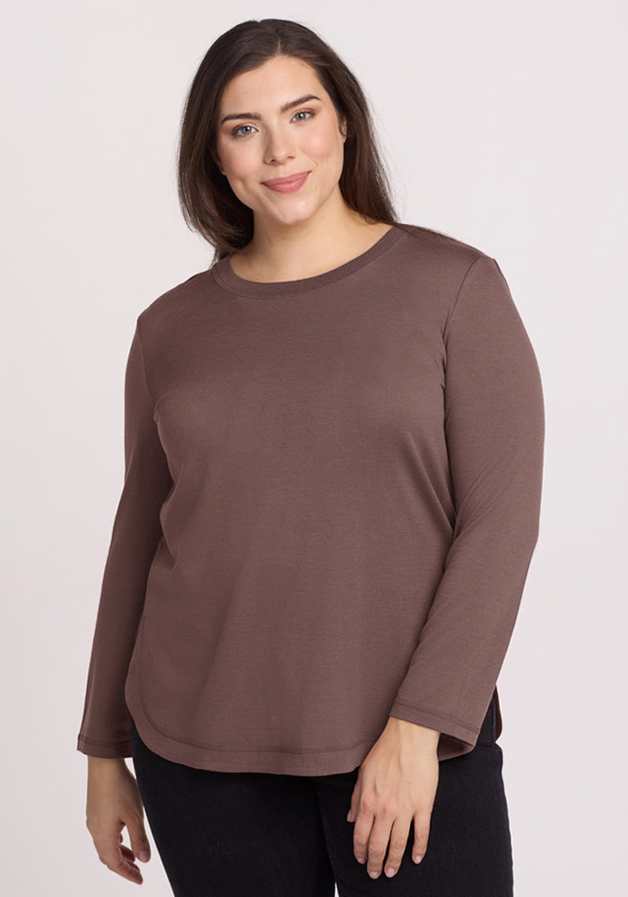 Hazel Tunic - Peppercorn