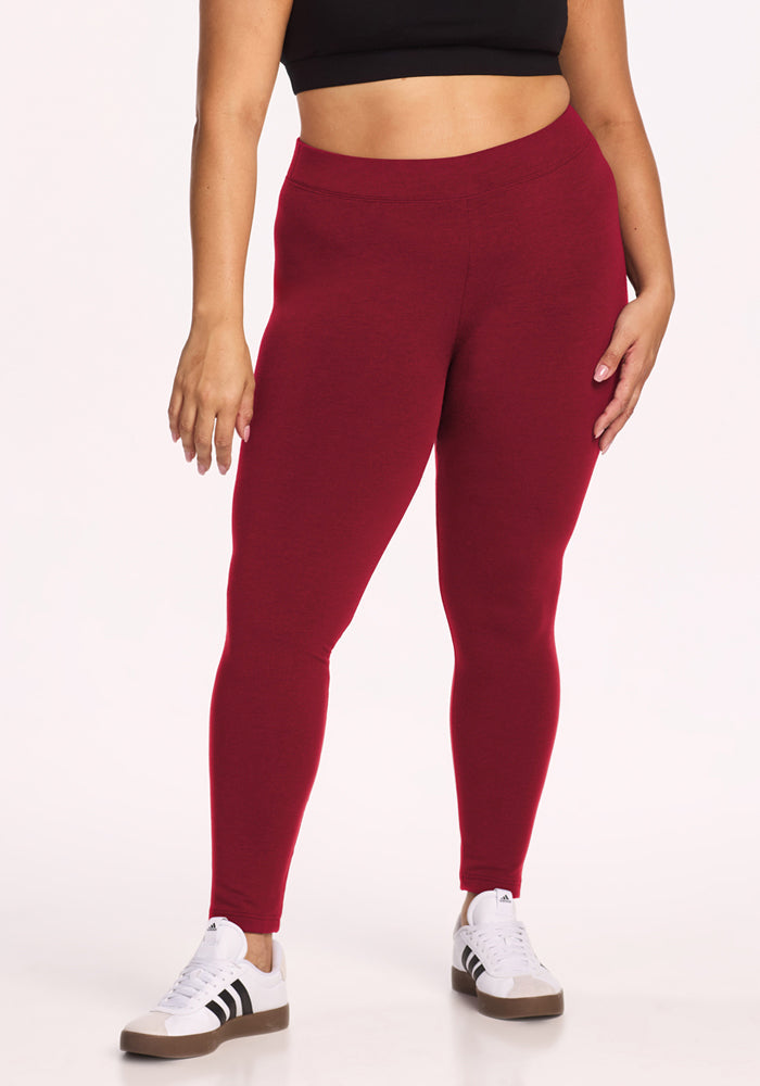 Stella Leggings - Pinot Noir