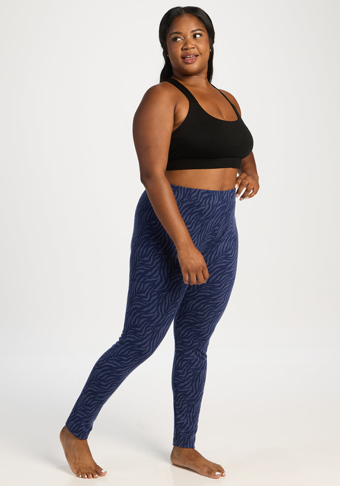 Taylor Baselayer Leggings - Midnight Safari