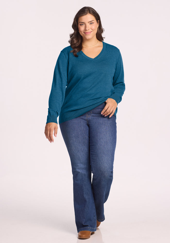 Francesca Sweater - Blue Pine