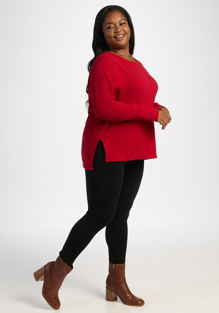 Ainsley Sweater - Maraschino Cherry