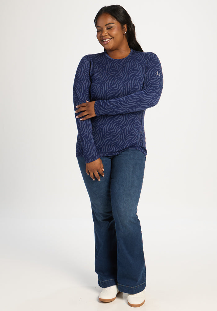 Maddie Baselayer Top - Midnight Safari