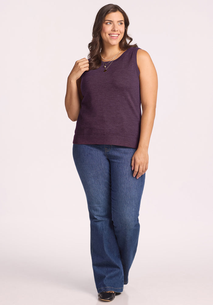 Chessy Tank Top - Purple Iris