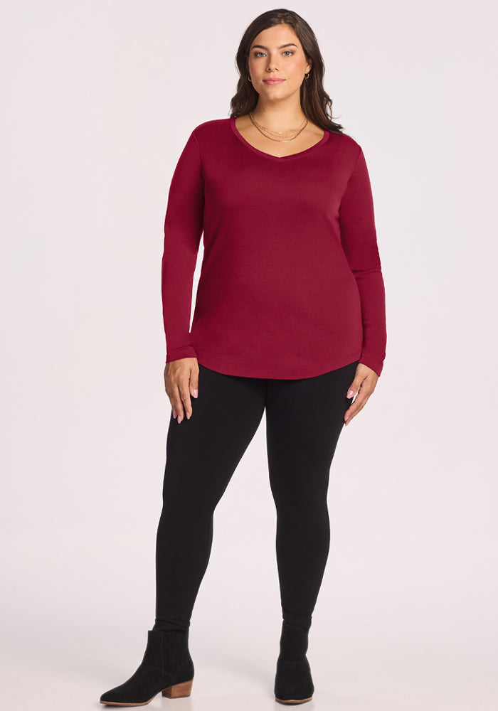 Eva Tunic - Beet Red