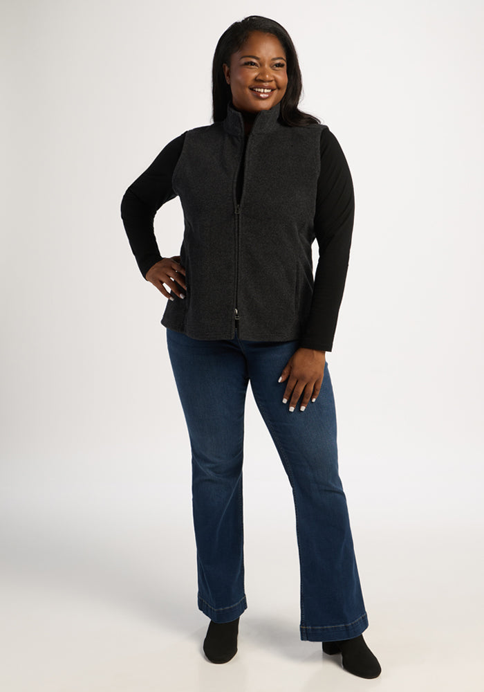 Haley Vest - Carbon Black