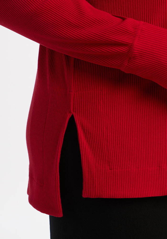 Ainsley Sweater - Maraschino Cherry