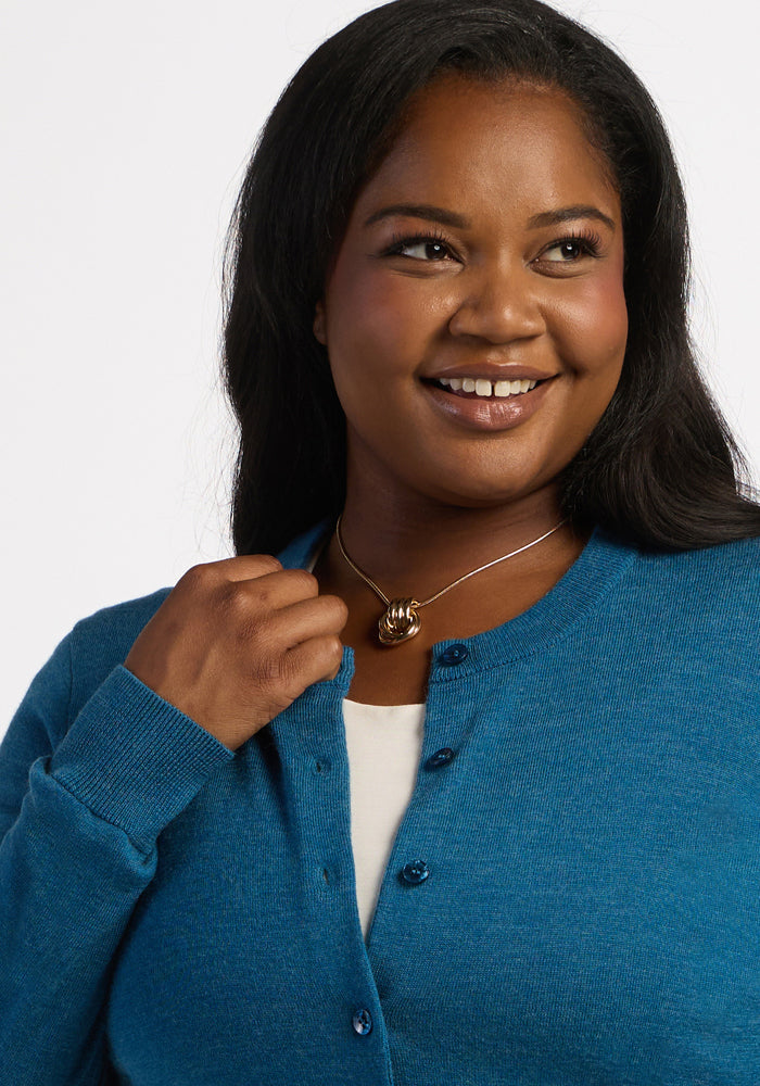 Caitlin Sweater - Blue Pine
