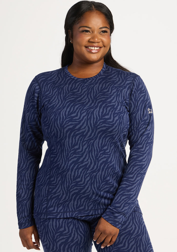 Maddie Baselayer Top - Midnight Safari