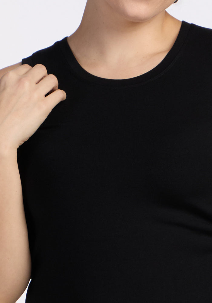 Ava Tank Top - Black