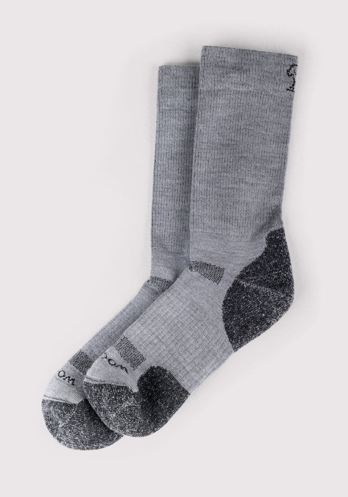 Womens Harbor Crew Sock - Grey