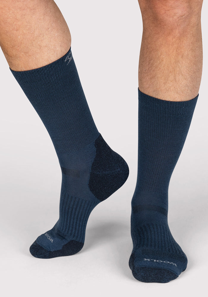 Mens Harbor Crew Sock - Majolica Blue