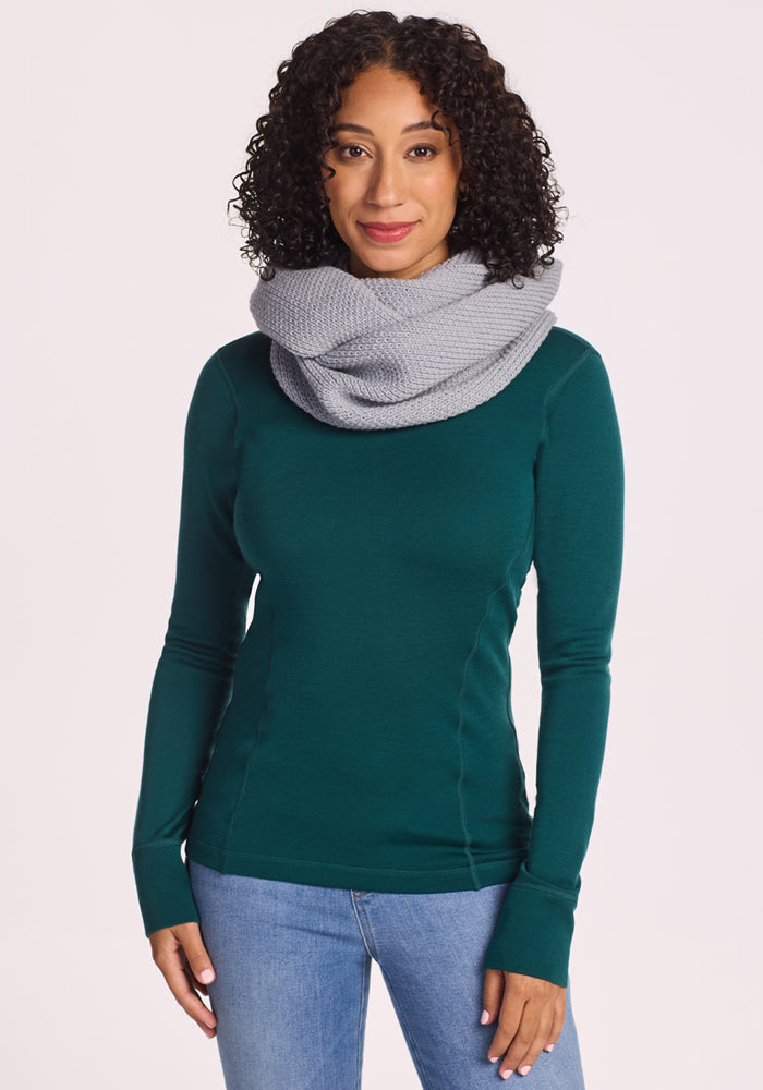 Noelle Infinity Scarf - Morning Fog