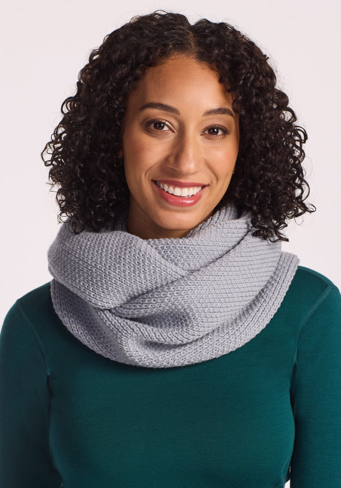 Noelle Infinity Scarf - Morning Fog