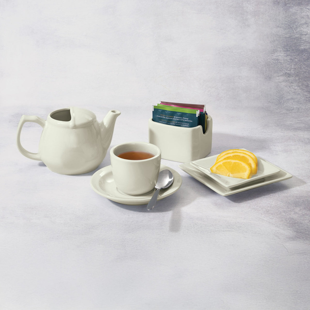 BTC-45-AW - Porcelain Chinese Style Tea Cup, Porcelain - American White (36 Pieces/Case)