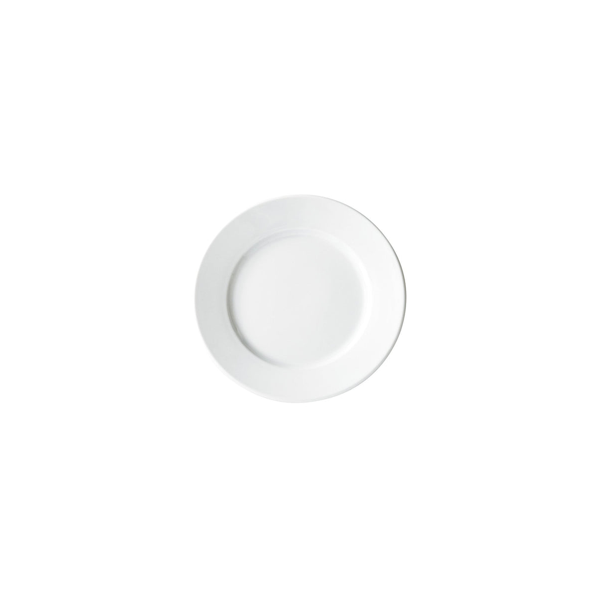 BPR-55RE - Porcelain Rolled Edge Plate, Porcelain - White (36 Pieces/Case)