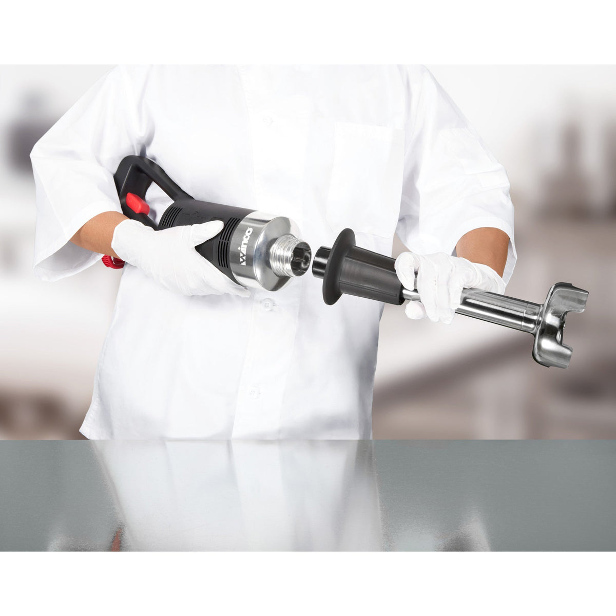 WIB-90016 - Winco ProFusion Immersion Blender with 16" Shaft