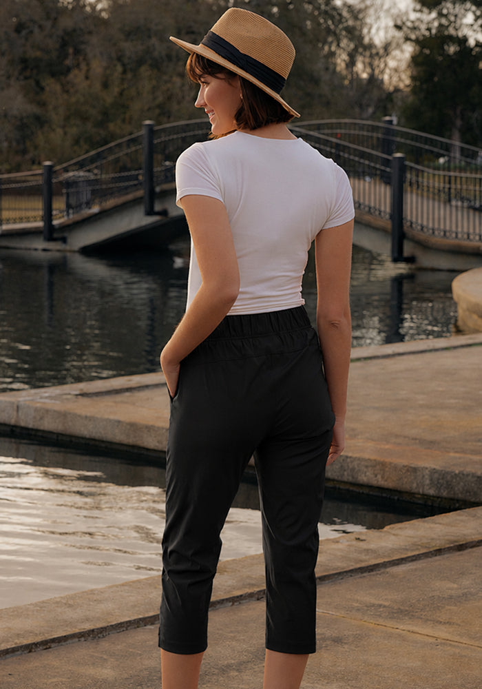 Nicole Crop - Black