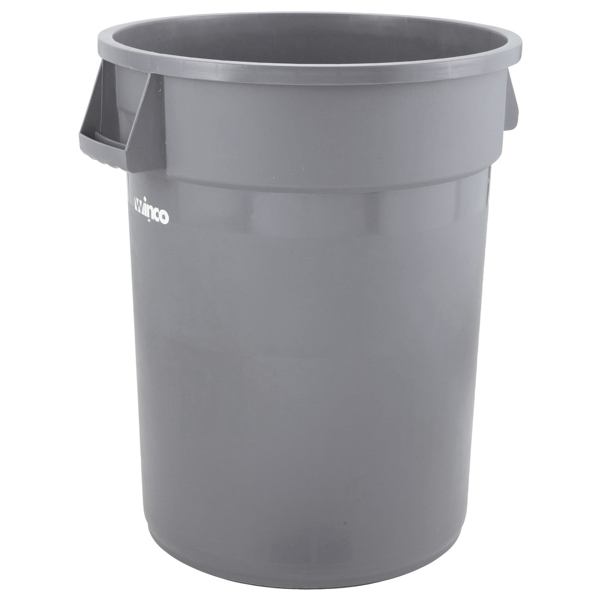 PTC-20G - Heavy-Duty Round Trash Can - Gray, 20 Gallon