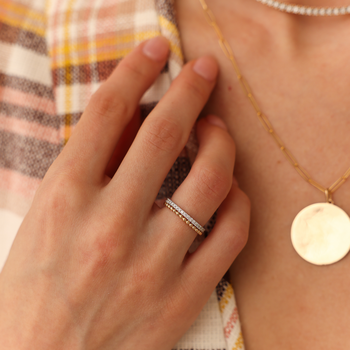 Poppy Rae Diamond Pebble Ring