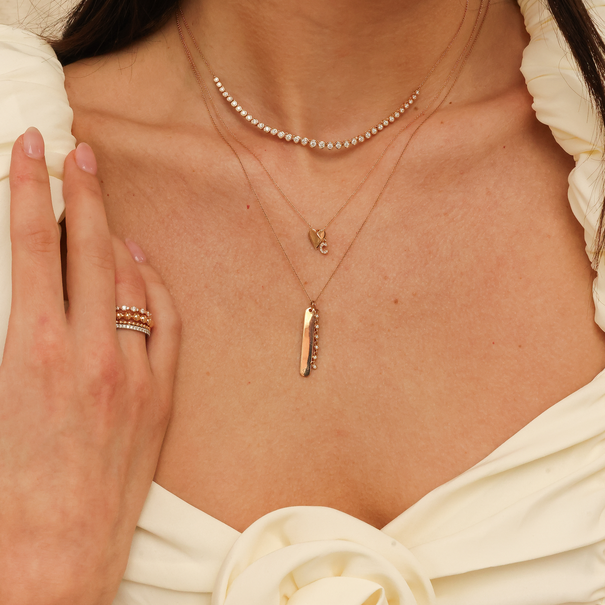 DRD Diamond Initial Charm