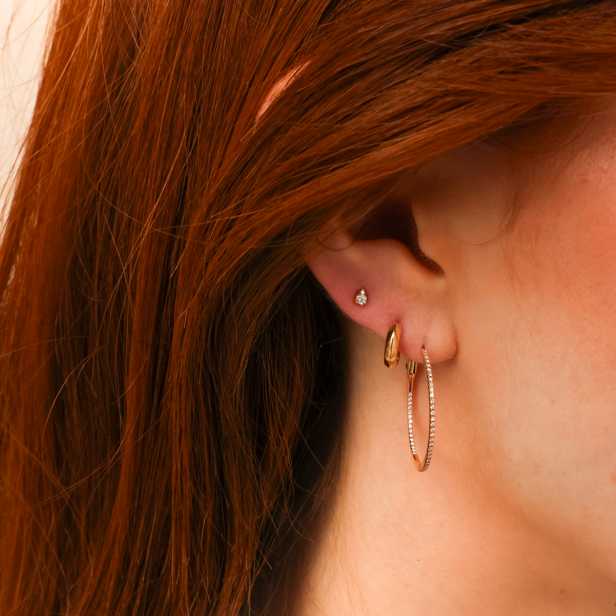 Sophia Ryan Single Petite Teardrop Stud