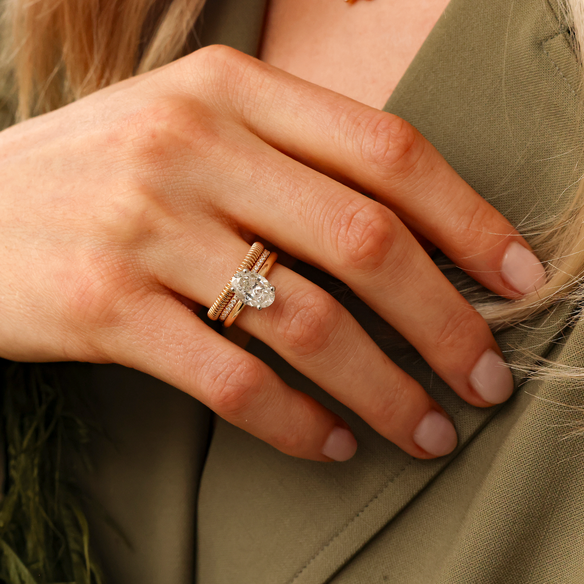 The Oval Solitaire - 2 Ct