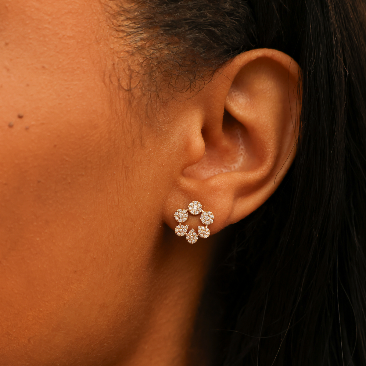 Taylor Beth Cutout Studs