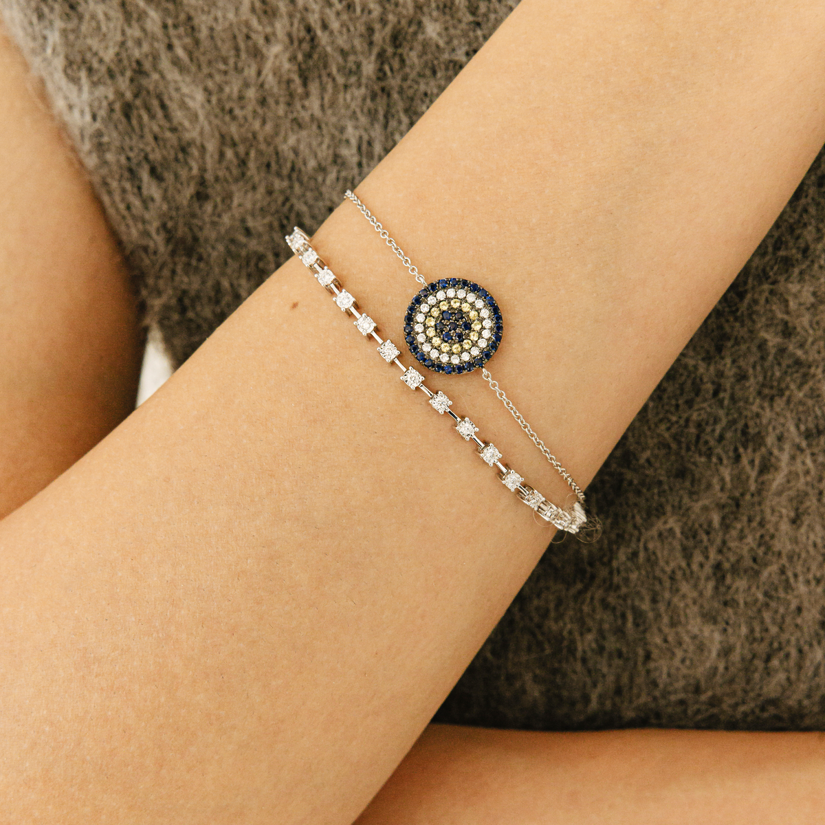 Ava Bea Interval Tennis Bracelet