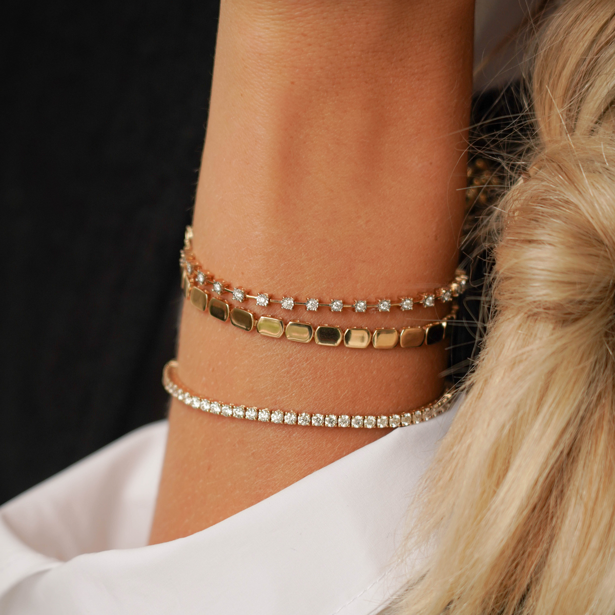 DRD 3.00 Ct. Total Weight Tennis Bracelet
