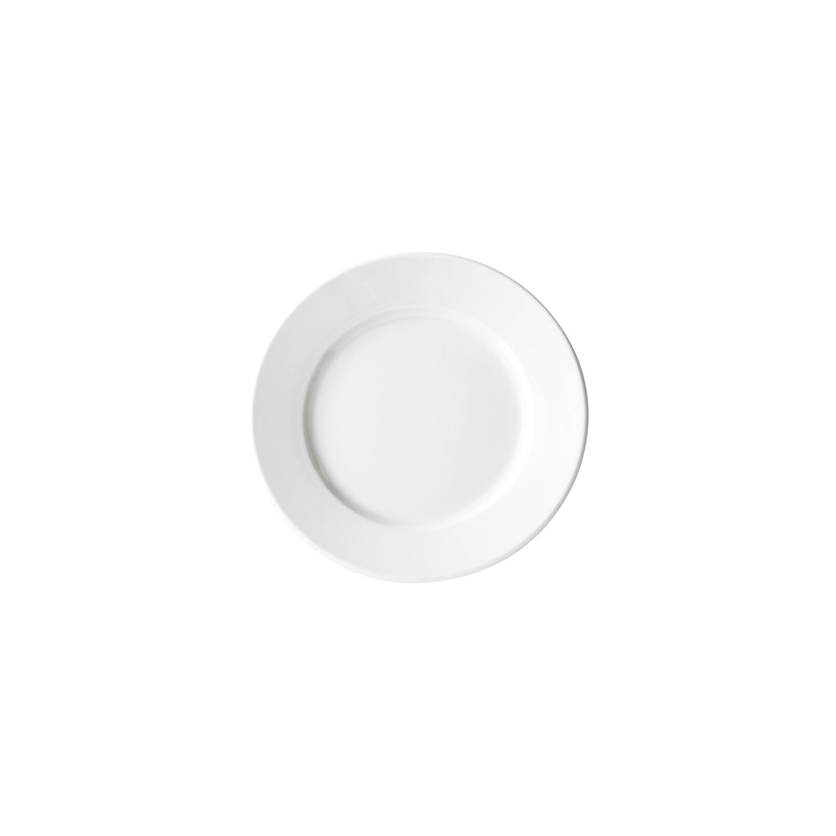 BPR-625RE - Porcelain Rolled Edge Plate, Porcelain - White (36 Pieces/Case)