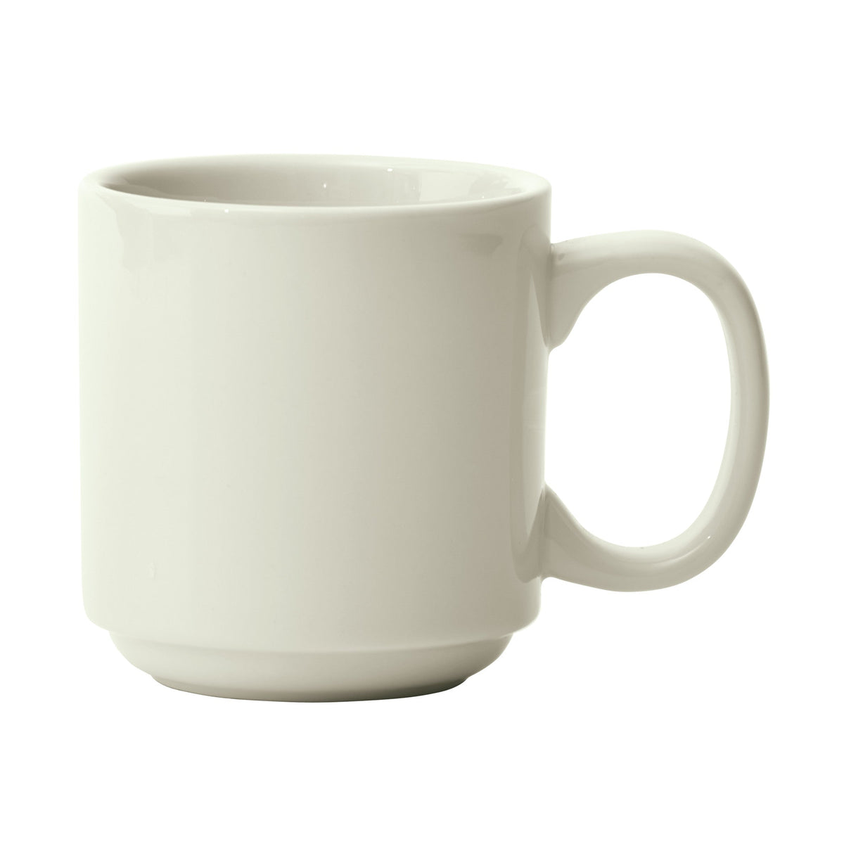 MMC-12-AW - Porcelain Stacking Mangula Mug, 12 oz - American White (36 Pieces/Case)