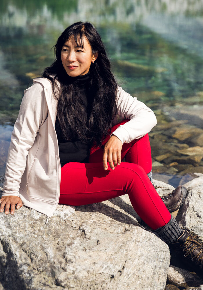 Piper Pocket Leggings - Maraschino Cherry