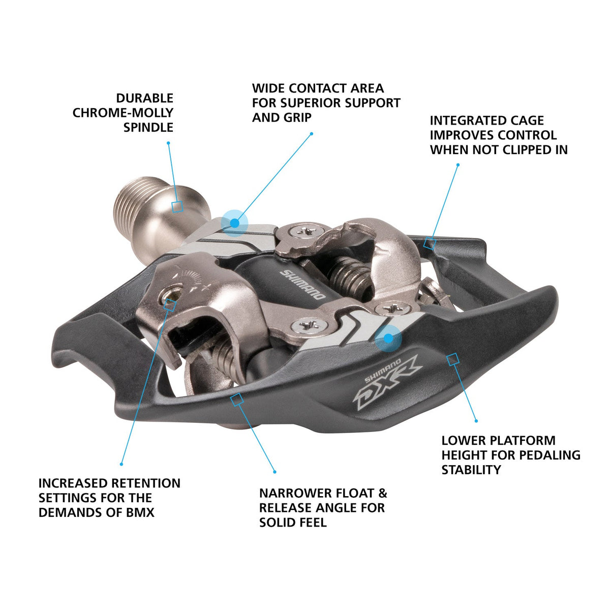 DXR BMX PD-MX70 Pedals