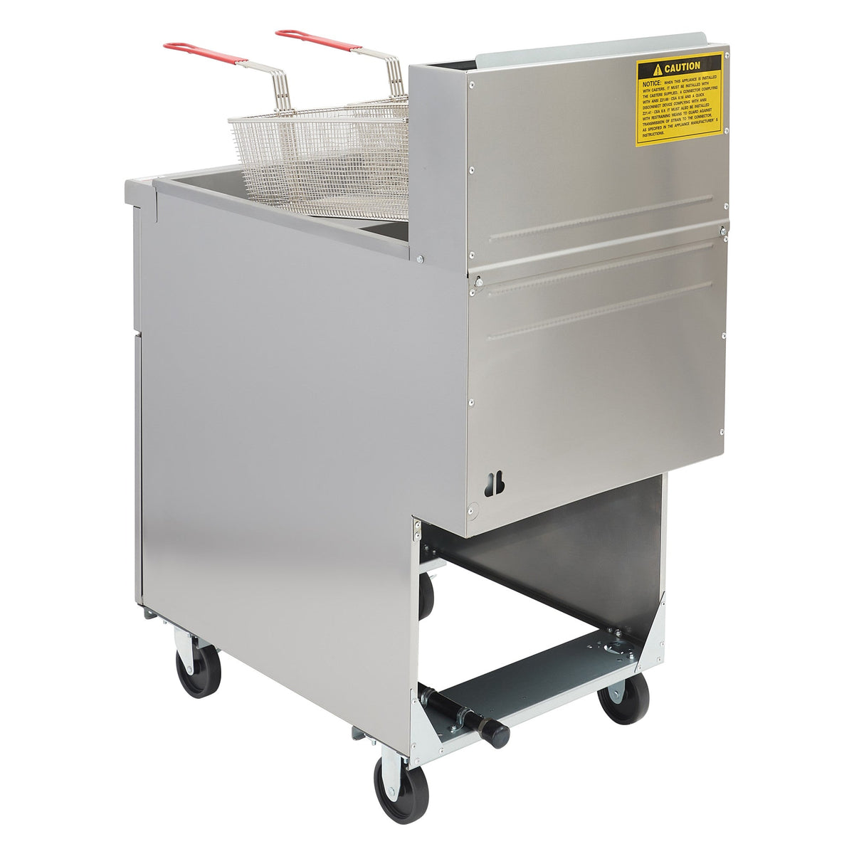 NGGF-70-NG - Spectrum Gas Deep Fryer, 70lb, 5-Tube, Natural Gas