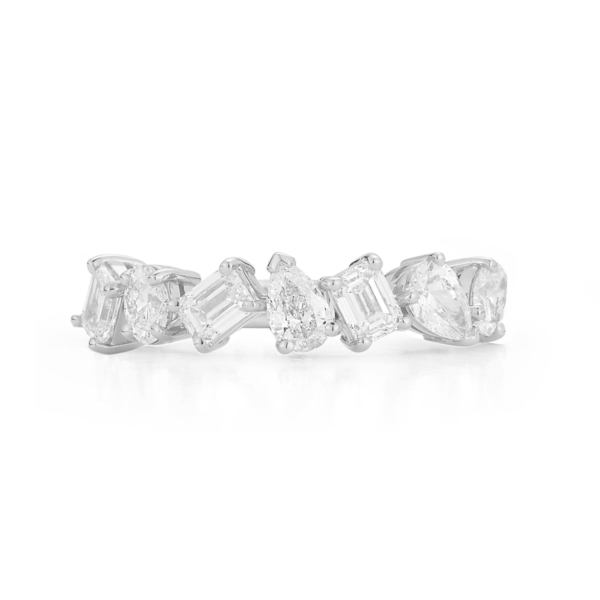 DRD 7 Stone Multi-Shape Ring