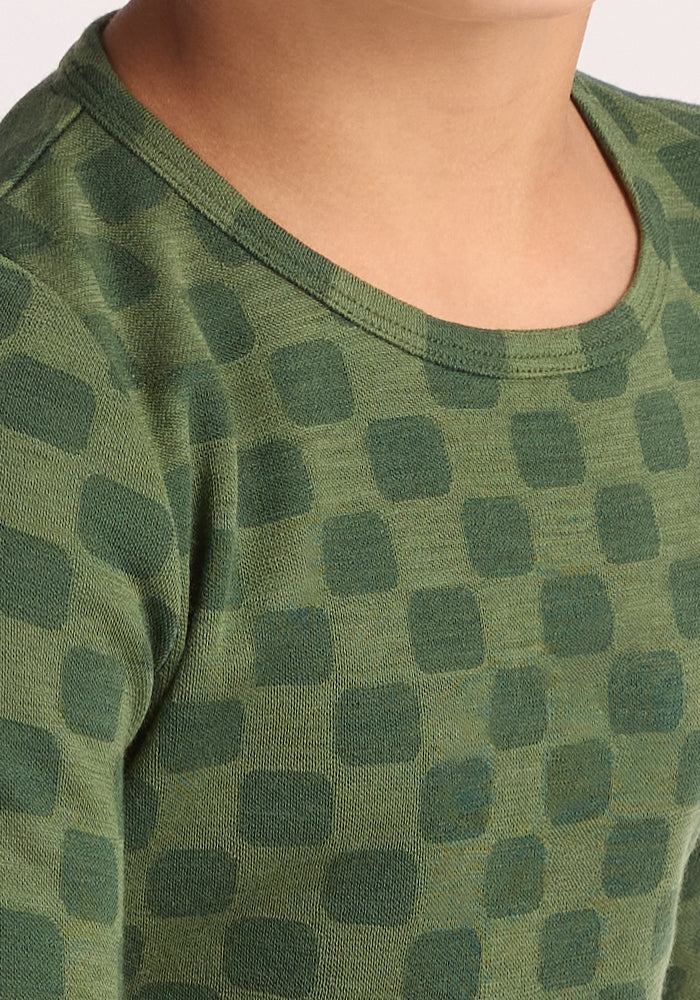 Kids Explorer Base Layer Top - Frog Hop