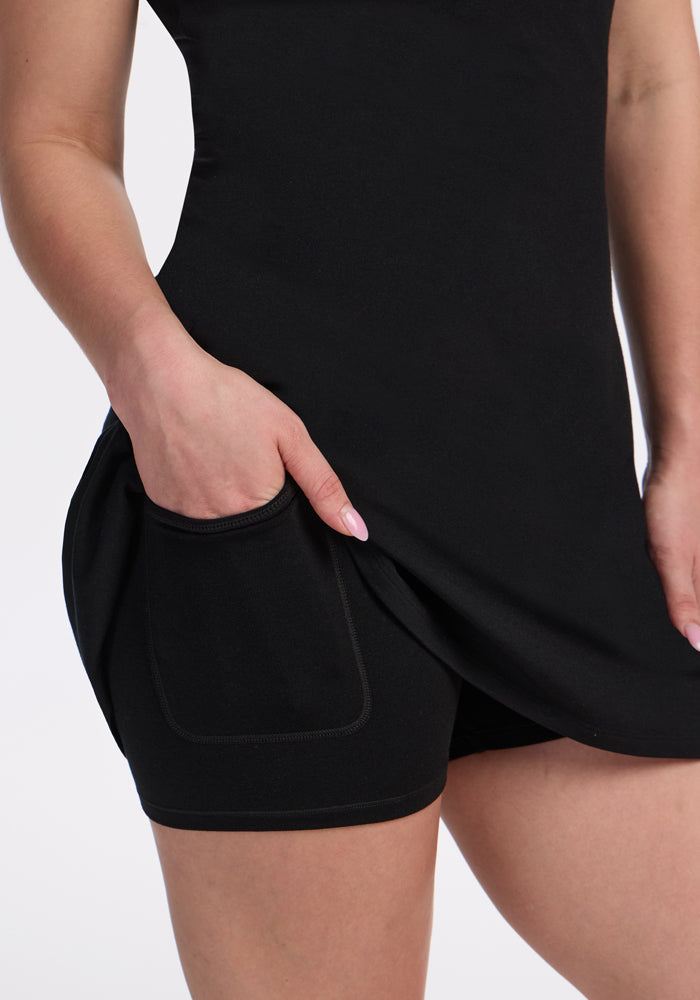 Adrienne Active Dress - Black