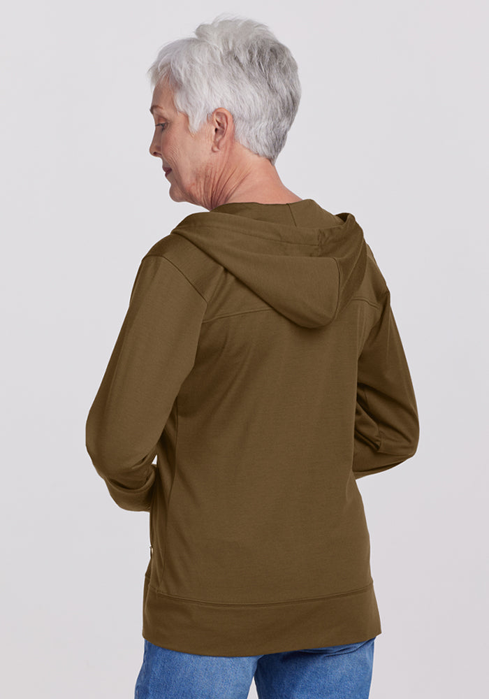 Ryann Hoodie - Olive Leaf