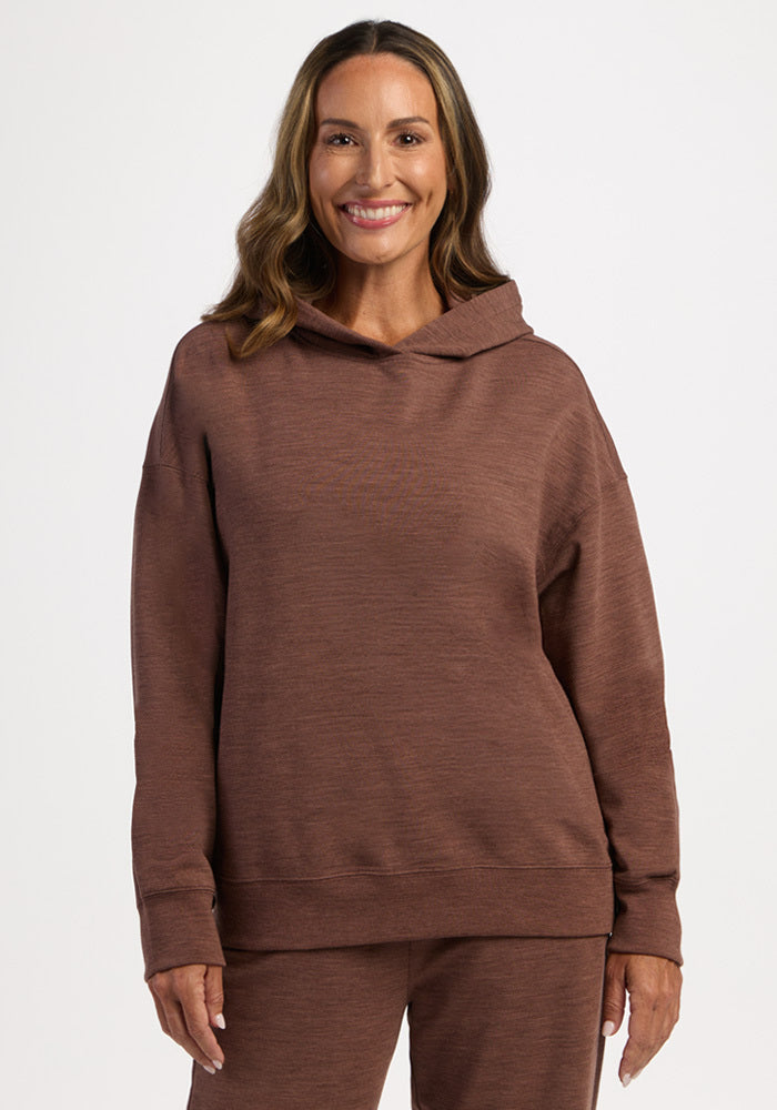 Genevieve Hoodie - Sable Heather