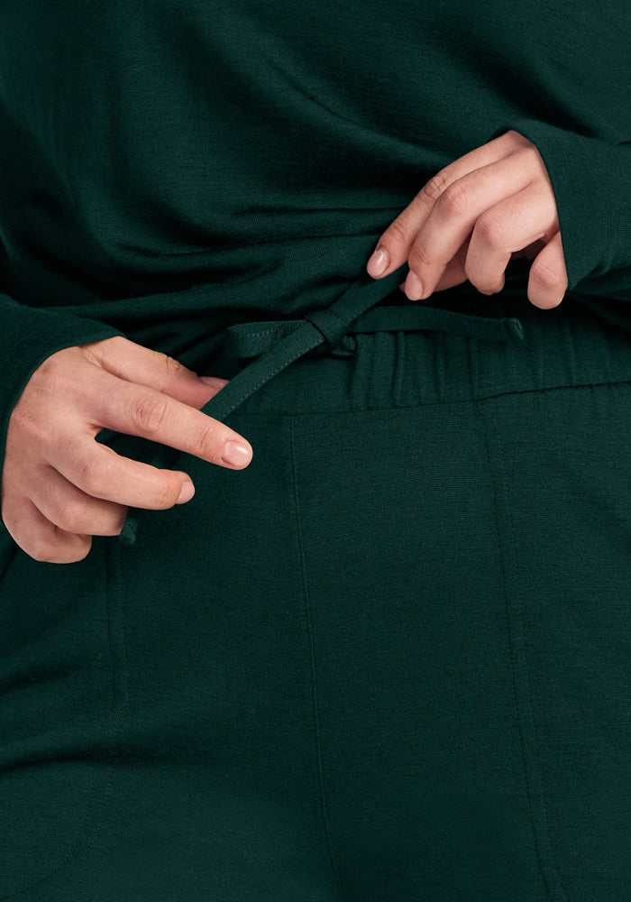 Mary Kate Lounge Pants - Deep Pine