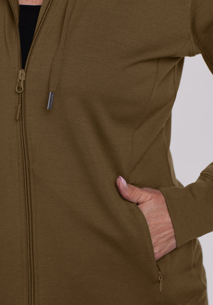 Ryann Hoodie - Olive Leaf