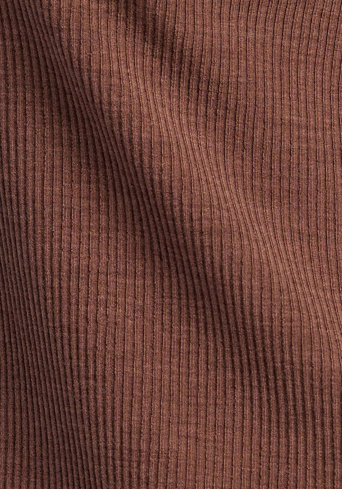 Luca Ribbed Pants - Sable Heather