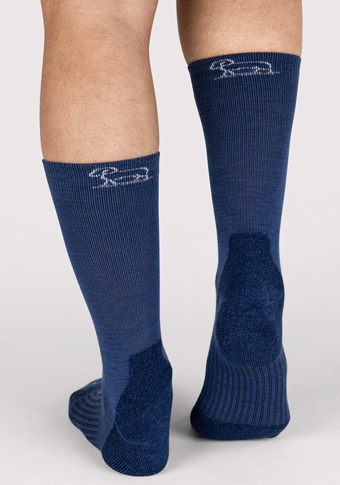 Mens Harbor Crew Sock - Sailor Blue