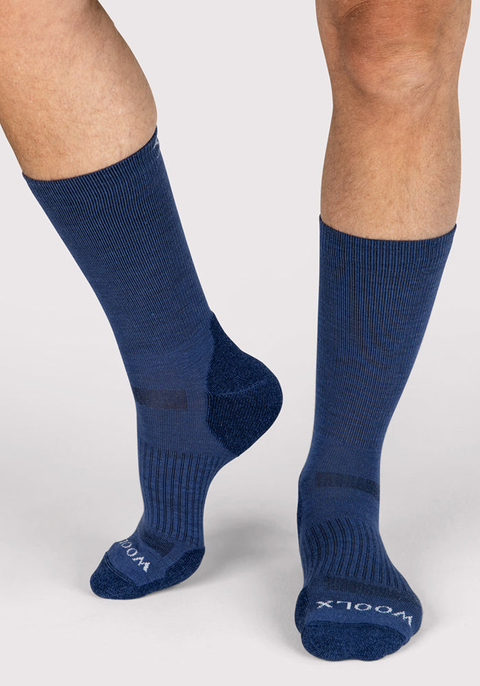 Mens Harbor Crew Sock - Sailor Blue