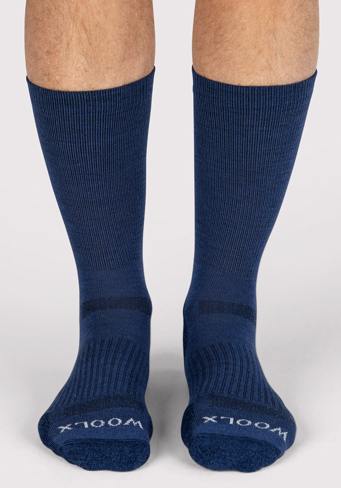 Mens Harbor Crew Sock - Sailor Blue
