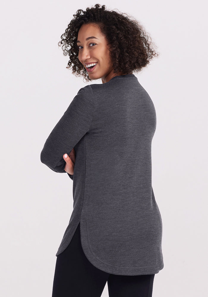 Blair Tunic - Cinder Melange