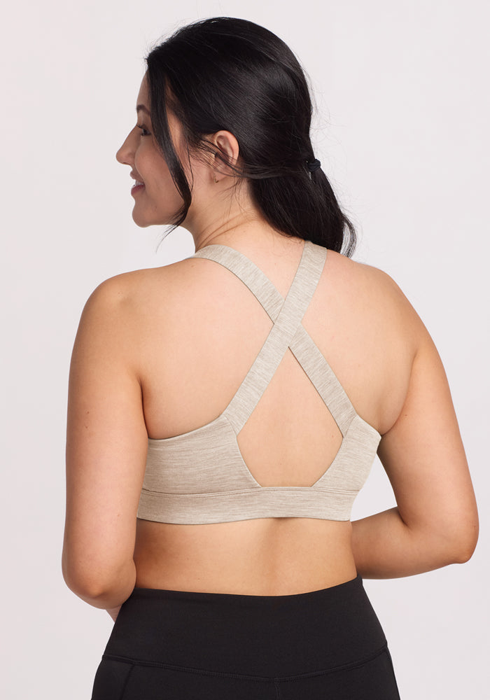 Livi Bra - Cream Heather